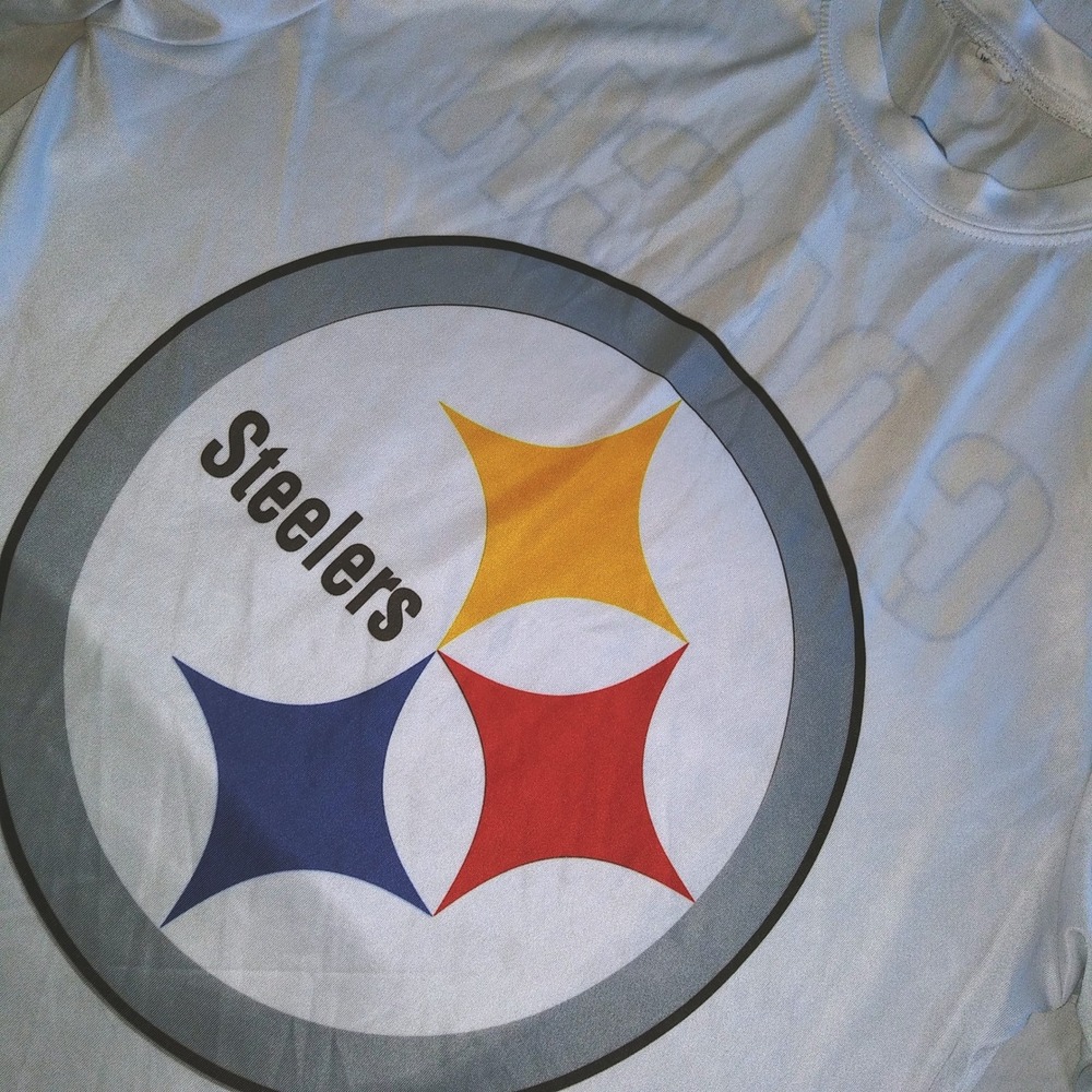 Pittsburgh Steelers COACH Athletic T Shirt Mens XL White NFL Football